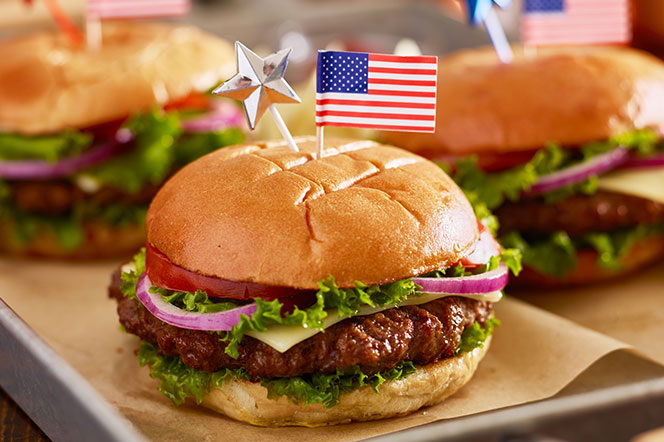 Canada Day & US Independence Day | Vegan Burger Patty