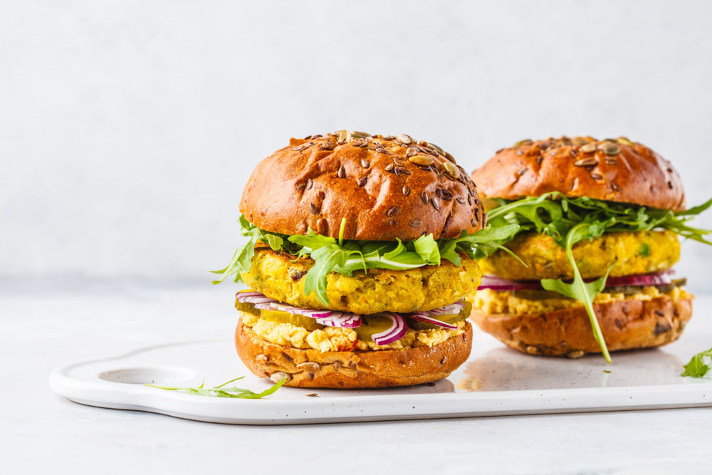 CHICKPEA MASALA BURGER