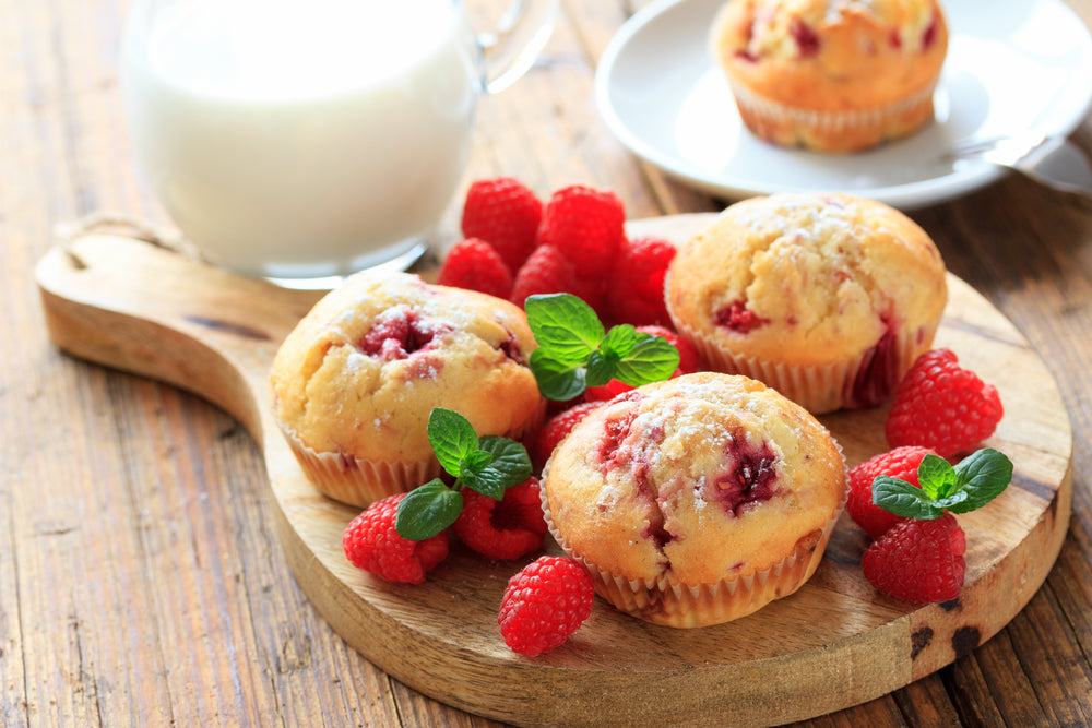 VERY BERRY QUINOA MUFFINS