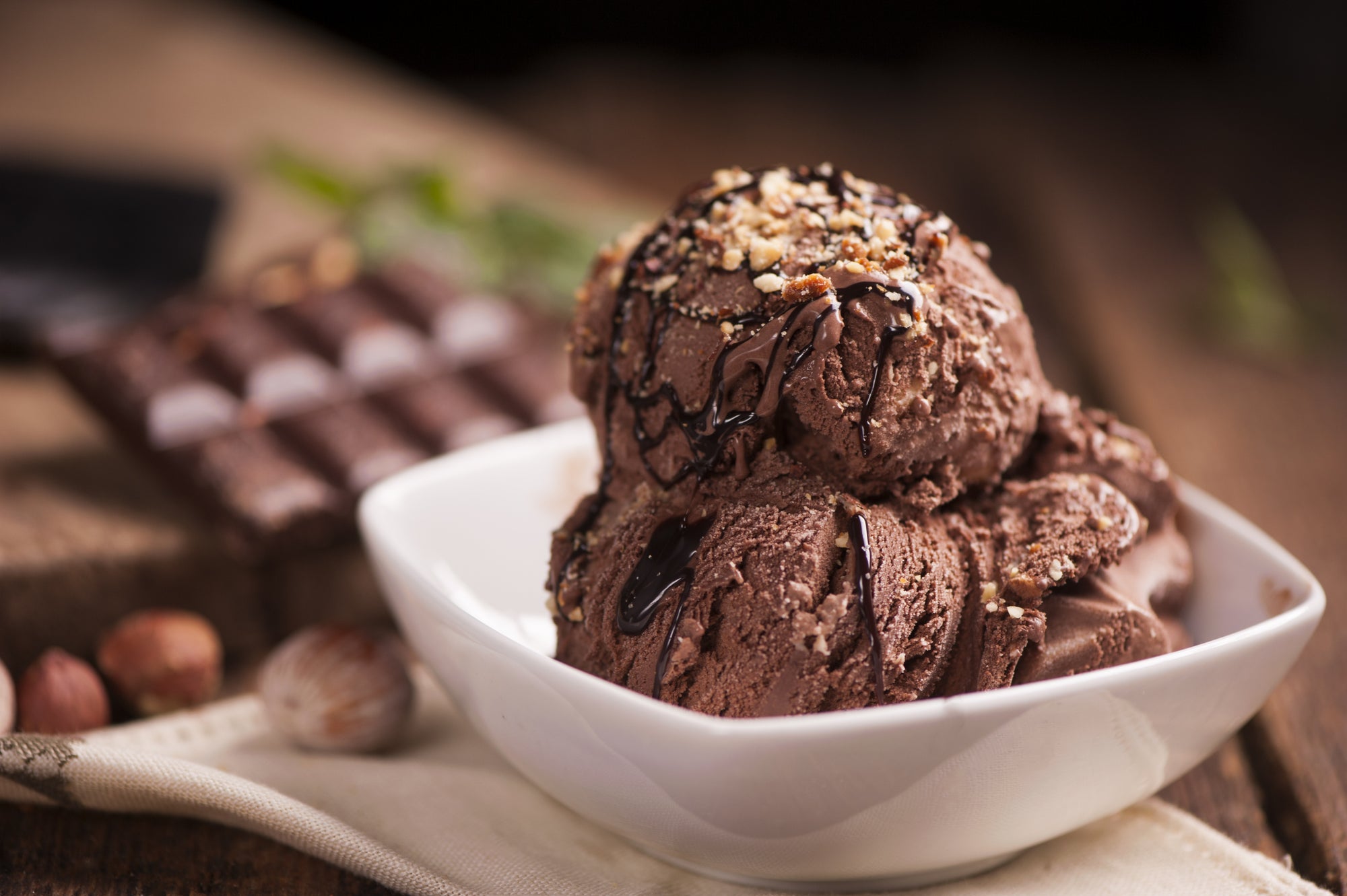 Creamy Chocolate Chia Ice Cream