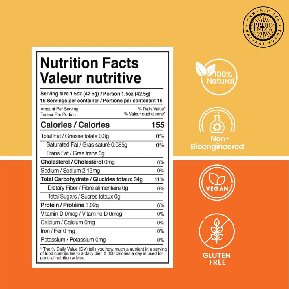 Extra Long Basmati Rice with Minced Turmeric - Pride Of India