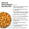 Quinoa & Brown Basmati Whole Grain Mix - Protein Rich Super Grain Jar - Pride Of India