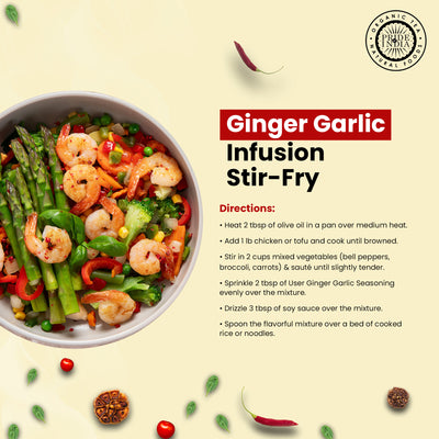 Ginger Garlic Seasoning - Pride Of India
