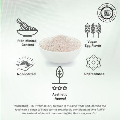 Himalayan Black Rock Salt (Kala Namak) - Extra Fine Grind - Pride Of India