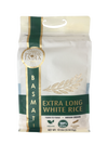 Extra Long Indian White Basmati Rice - Naturally Aged Aromatic Grain Jar - Pride Of India