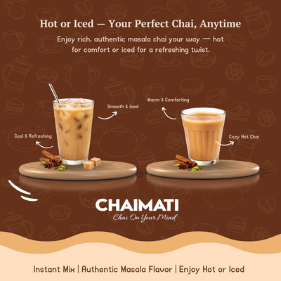 CHAIMATI Dairy-Free Instant Masala Chai Latte Premix - 2 lb