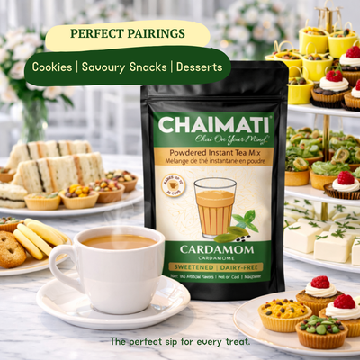 CHAIMATI Dairy-Free Instant Cardamom Chai Latte Premix - 2 lb