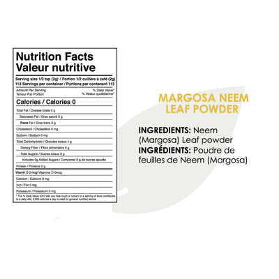 Natural Neem/Margosa Herb Powder, 227 gm - Pride Of India