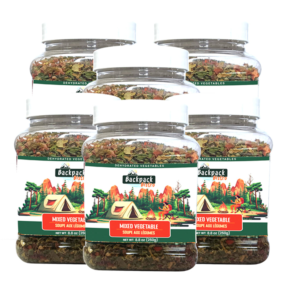 Backpack Bistro Dehydrated Mixed Vegetables 7.05 oz (200 g) - Pride Of India