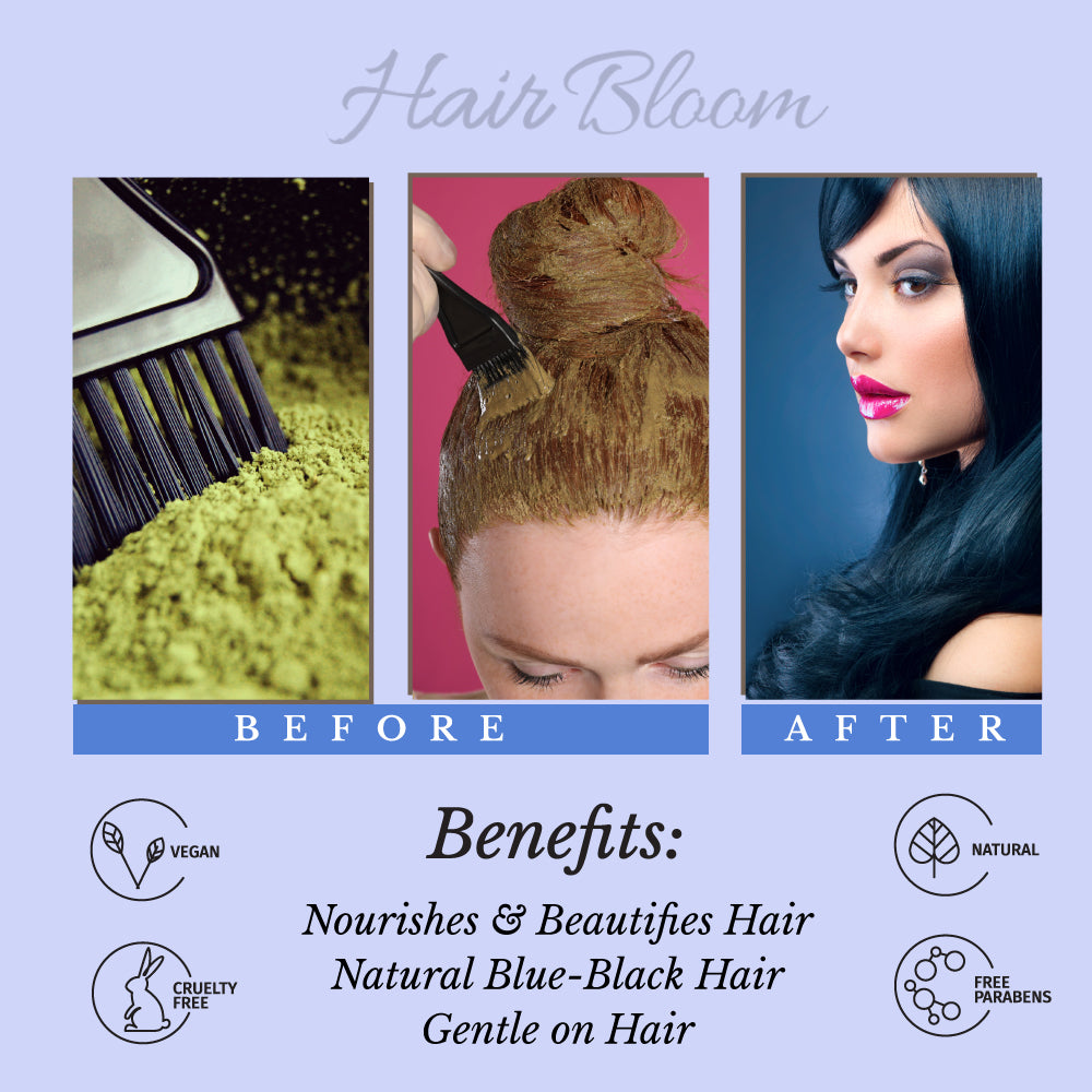 Organic Indigo Hair Dye – Henna Sooq