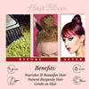 Hair Bloom Natural Burgundy Hair Color- Herbal Henna Burgundy Hair Color Powder- 12 individual sachets (10 gm each)- Reusable Brush & Tray Included - Pride Of India