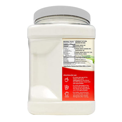 Whole Dry Milk Powder - 2.2 Pounds / 1 Kilo Jar by Green Heights - Pride Of India
