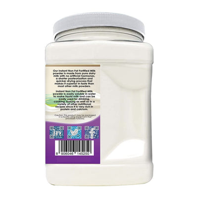 Instant Fortified Nonfat Milk Powder Jar 2 Pound / 900 GMS Jar by Green Heights - Pride Of India