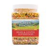 Bean & Lentil Superfood Mix - 1.5 lbs Jar (15+ Servings) by Green Heights - Pride Of India