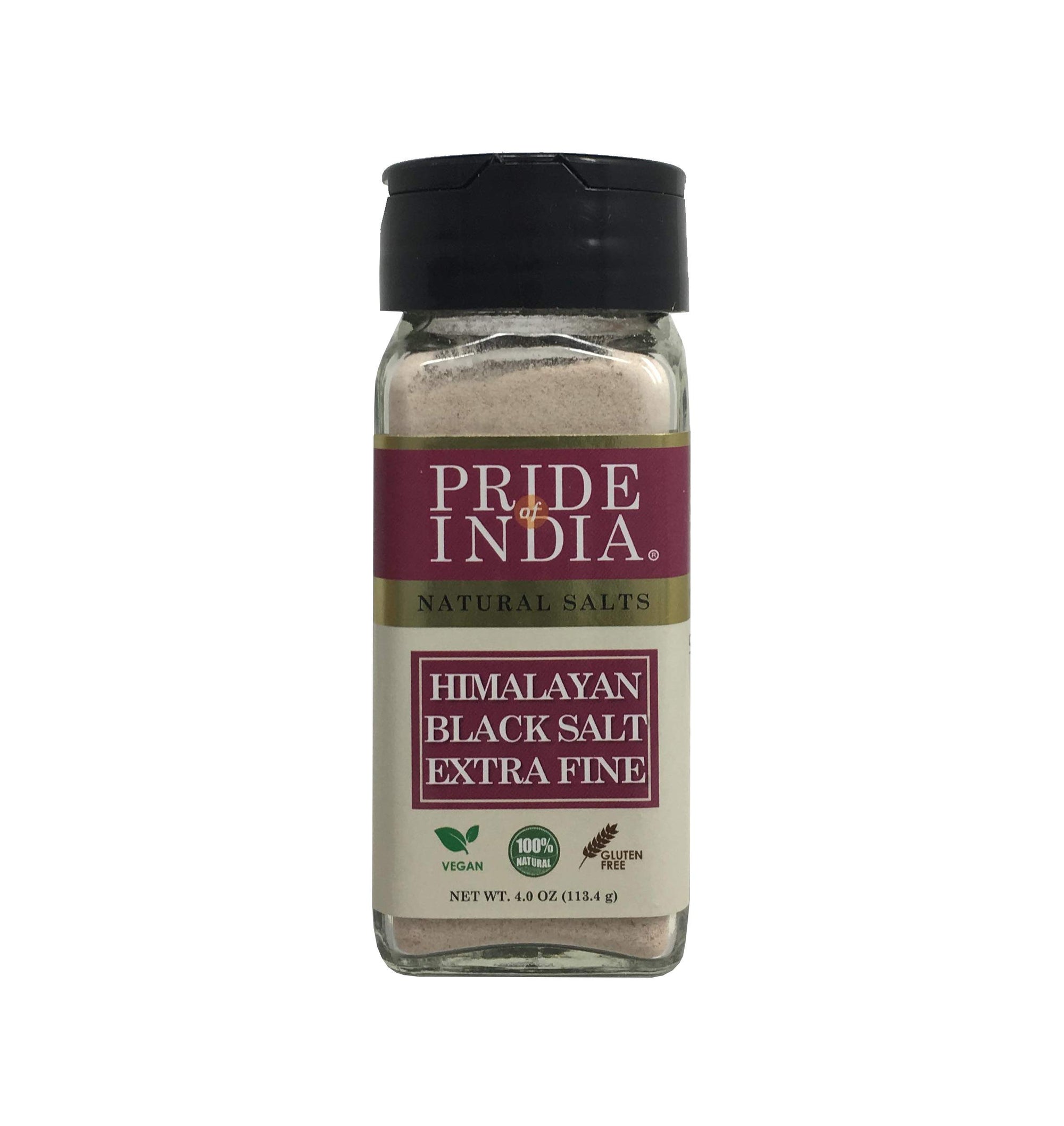 Himalayan Black Rock Salt (Kala Namak) - Extra Fine Grind - Pride Of India