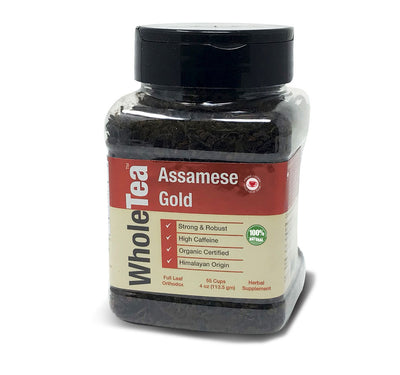 WHOLETEA Natural Assam Breakfast Black Full Leaf Tea - Pride Of India