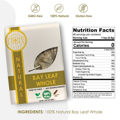 Gourmet Bay Leaf Whole - Pride Of India