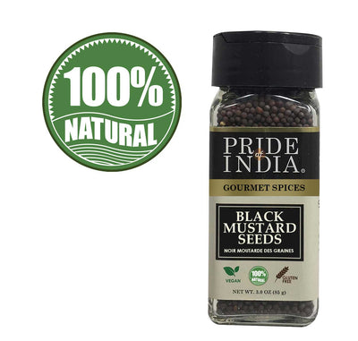 Gourmet Black Mustard Seed Whole - Pride Of India