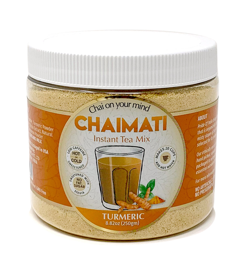 ChaiMati - Turmeric Chai Latte - Powdered Instant Golden Tea Premix - Pride Of India