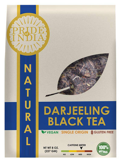 WHOLETEA Natural Darjeeling Afternoon Black Full Leaf Tea - Pride Of India
