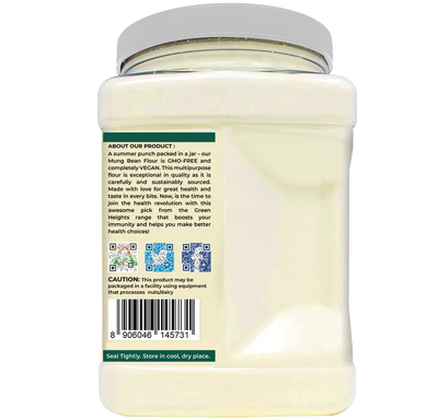 Mung Bean Flour - 2.2 Pound / 1 KG Jar by Green Heights - Pride Of India