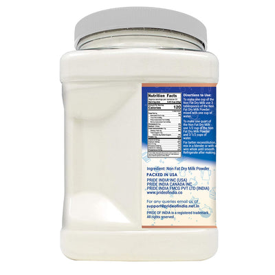 Milkylicious Non-Fat Dry Milk Powder – 2.2 lbs (1kg) Jar - Pride Of India