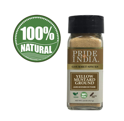 Gourmet Yellow Mustard Seed Ground - Pride Of India