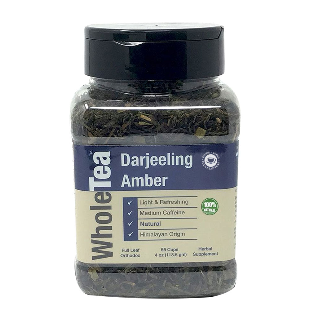 WHOLETEA Natural Darjeeling Afternoon Black Full Leaf Tea - Pride Of India