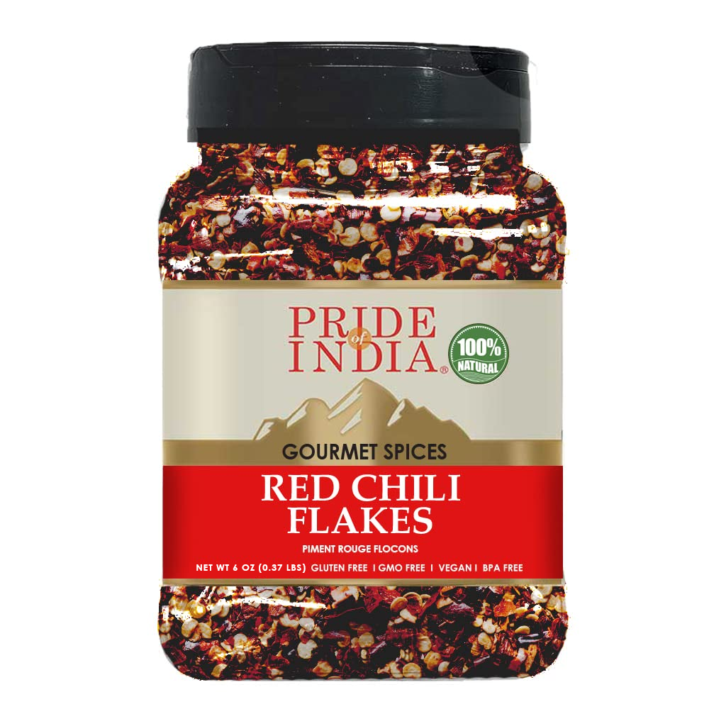 Gourmet Red Chili Flakes Hot  sprinkled over pizzas, pastas, Sauce