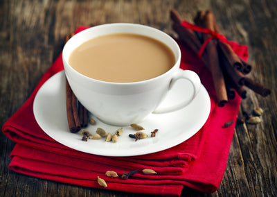 Krüger Chai Latte Classic India less sweet, vanilla and cinnamon, 10x10 Krüger Chai Latte Classic India less sweet, vanilla and cinnamon, 10x10