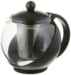 Tempered Glass Tea Pot for 2 or More w/ Removable Steel Infuser - Pride Of India